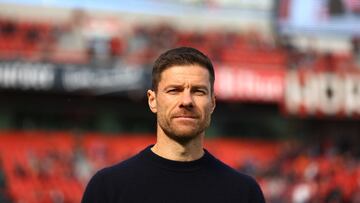 Xabi Alonso, entrenador del Bayer Leverkusen