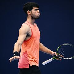 El enfado de Alcaraz por el límite de tiempo: “¿Esto qué es?”