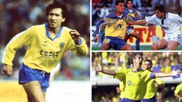 Los goles de las leyendas del Cádiz en la historia