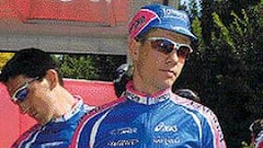 Pillan a Rumsas en un control del Giro de Italia