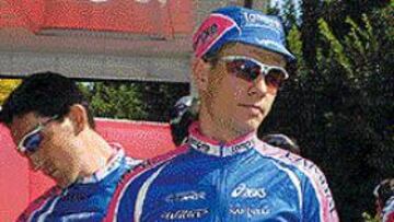<b>APARTADO.</B> El Lampre le ha suspendido cautelarmente del equipo.