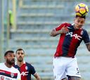 Bologna de Erick Pulgar cayó por la cuenta mínima en Italia