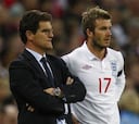 Capello: "Beckham es demasiado mayor para jugar con Inglaterra"