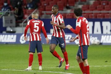 Kondogbia, en su debut con el Atlético.