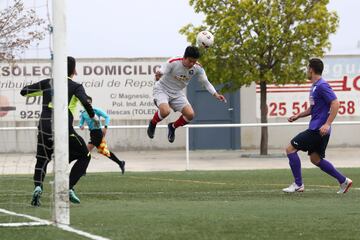 Jaehyeok Kim durante un partido contra La Inmaculada en Illescas.