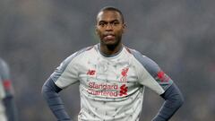 Daniel Sturridge durante un partido con el Liverpool en 2018.