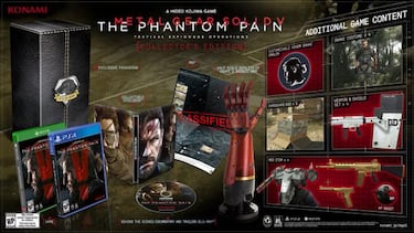 Las coleccionistas de MGS V de España sí incluyen DLC