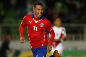 Delantero: Eduardo Vargas.