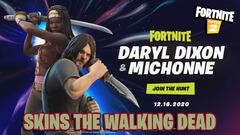 Fortnite: Daryl Dixon y Michonne de The Walking Dead llegar&aacute;n como skins