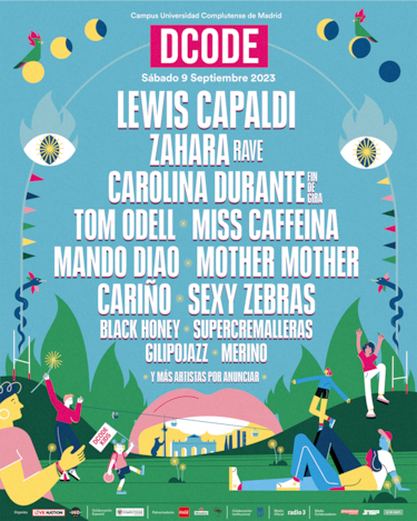 DCODE 2023: Fechas, horarios, cartelera de artistas y programación del festival en Madrid