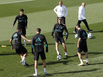 El Madrid prepara el partido ante la Real Sociedad de Carlos Vela