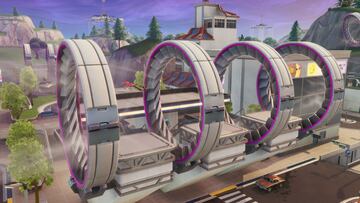 Fortnite Battle Royale: Desafío de la Semana 1 de la Temporada 9 - Fase 1 de 2 - Monta en el Túnel torrencial alrededor de Neopicados