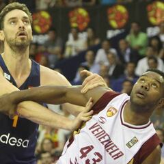 Pau Gasol dirige el KO de la Selección a Venezuela