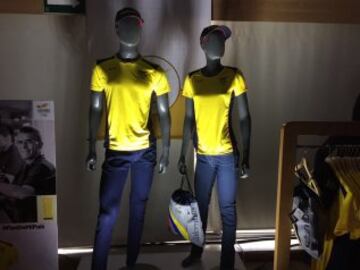 El Comité Olímpico Colombiano presentó los uniformes y equipación deportiva que usará la delegación de Colombia en los Olímpicos de Rio 2016.