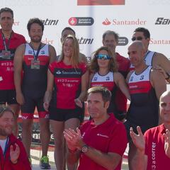 Tercera victoria de Alarza; ganó Indurain a Antón y Mireia