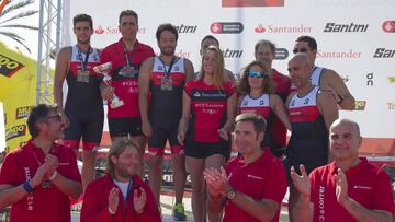 Tercera victoria de Alarza; ganó Indurain a Antón y Mireia