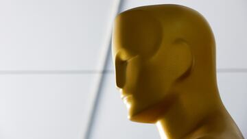 An Oscar statue is seen before being placed out for display, as preparations continue for the 95th Academy Awards in Hollywood, Los Angeles, California, U.S., March 9, 2023. REUTERS/Eric Gaillard