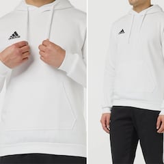 La sudadera blanca Adidas con capucha imprescindible
