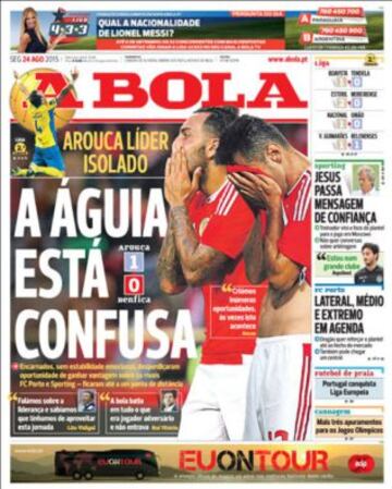 Portadas de la prensa deportiva