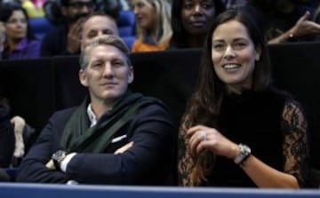 Bastian Schweinsteiger y Ana Ivanovic.