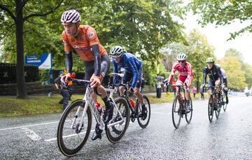 Van Der Poel, Moscon, Pedersen y Trentin 
