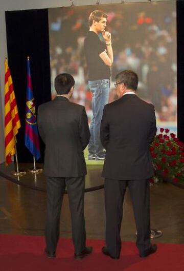 El homenaje a Tito Vilanova