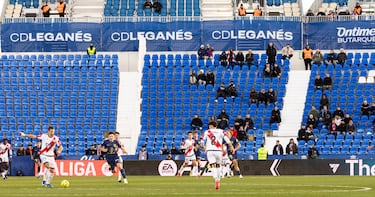 Hubo 5.335 espectadores en Butarque para el Rayo-Atlético