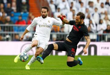 Dani Carvajal is suspended for the clash with Villarreal after he picked up a fifth yellow card last weekend against Sevilla.