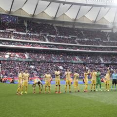 Atlético draws against Girona after Simeone's controversial decision