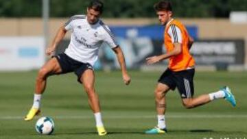 Cristiano e Isco entrenan con el grupo con vistas al Villarreal