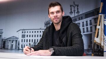 Jarstein renov&oacute; en mayo con el Hertha.