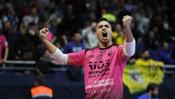 16/03/18 LIGA NACIONAL FUTBOL SALA LNFS
 COPA DE ESPA&Ntilde;A CUARTOS 
 BARCELONA LASSA - RIOS RENOVABLES ZARAGOZA
 TANDA DE PENALTIS
 ALEGRIA CLASIFICACION ADRIAN