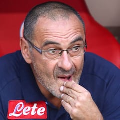 Sarri critica a Godín y al Atleti