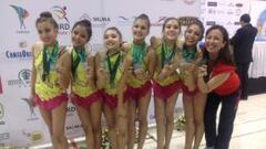 Históricas medallas de oro de Kassandra Guzmán