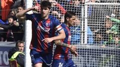 Jugador del Huesca. 