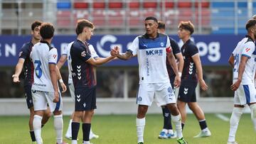 Partido de pretemporada disputado en Ipurua), entre Eibar y Alavés 