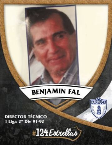 Las 124 estrellas en la historia del Pachuca (Del 1 al 124)