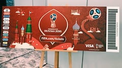 Finaliza la 1ª fase de ventas de entradas para el Mundial: los 10 países que más han solicitado