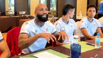 Nsue estalla tras ser acusado de coaccionar a sus compañeros: la secuencia es brutal