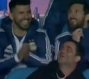A Messi y Agüero les da la risa el gol de Banega a Buffon