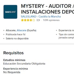 Así es la oferta para ser un 'espía' contra el coronavirus en los estadios de Primera y Segunda