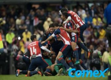 El Clásico pintó bien para Chivas