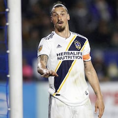 LA Galaxy has a negative balance when Ibrahimovic doesn't play