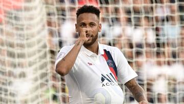 El brasile&ntilde;o hizo su segundo gol de la temporada y le dio la victoria al Paris Saint-Germain en casa de Olympique de Lyon.