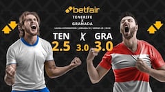 CD Tenerife vs. Granada CF: horario, dónde ver, pronósticos y clasificación