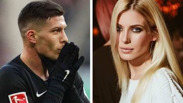 La faceta más personal de Luka Jovic: su novia, su hijo...