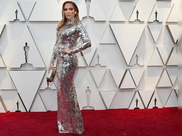 91st Academy Awards - Oscars Arrivals - Red Carpet - Hollywood, Los Angeles,  California, U.S., February 24, 2019. Jennifer Lopez and Alex Rodriguez. REUTERS/Mario Anzuoni