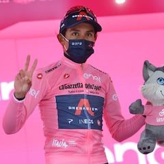 En imágenes: Egan Bernal brilla en la etapa reina del Giro