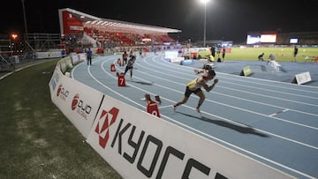 Imagen de una prueba durante los Campeonatos de España de Atletismo de 2019 celebrados en La Nucía.