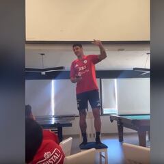 Vidal comparte el video de Zampedri que Chile quería ver: “¡Muy bien, ‘Toro’!”